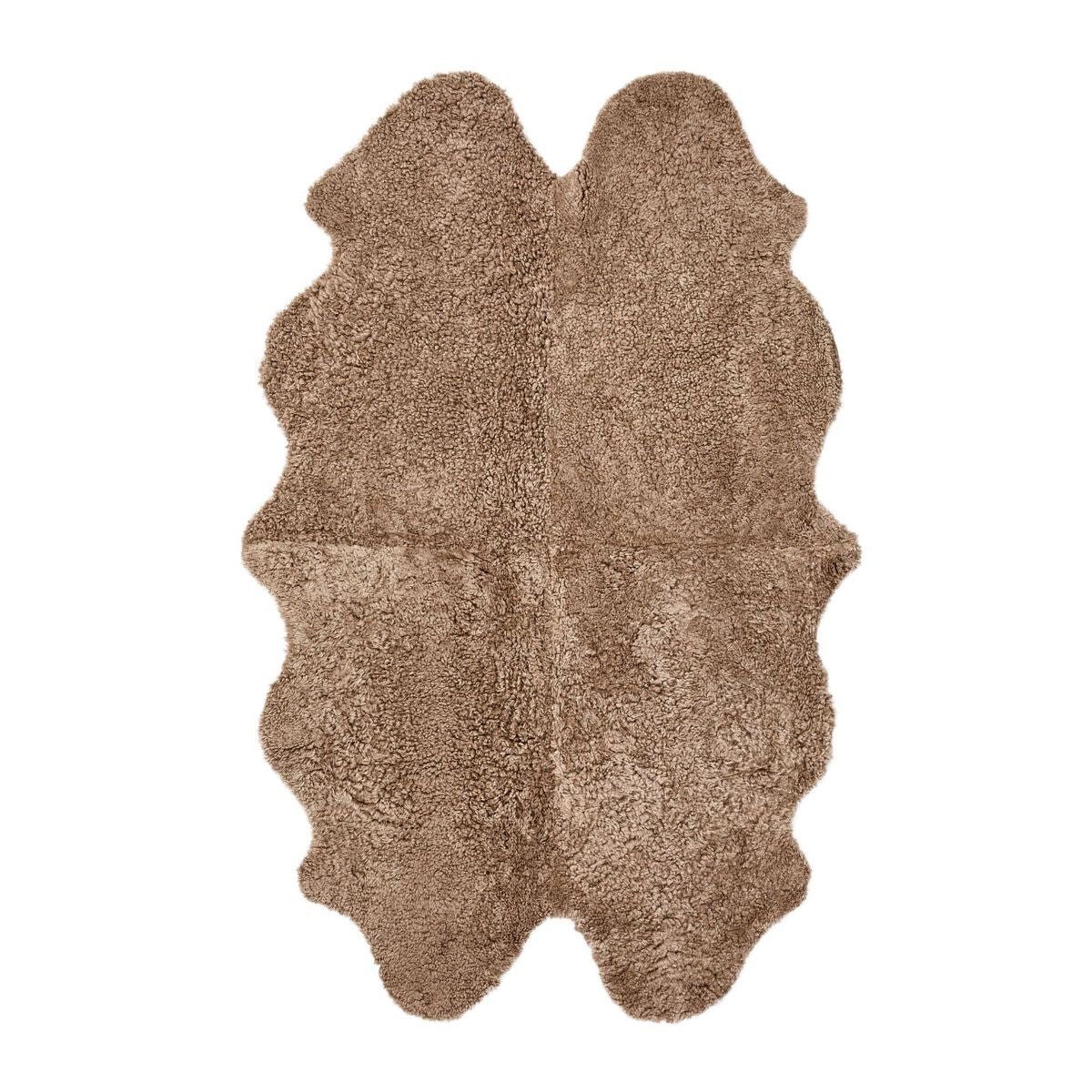 NEW ZELAND SHEEPSKIN SHORT CURLY WOOL RUG