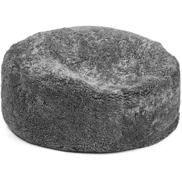 ROUND SHEEPSKIN BEANBAG, SHORT WOOL
