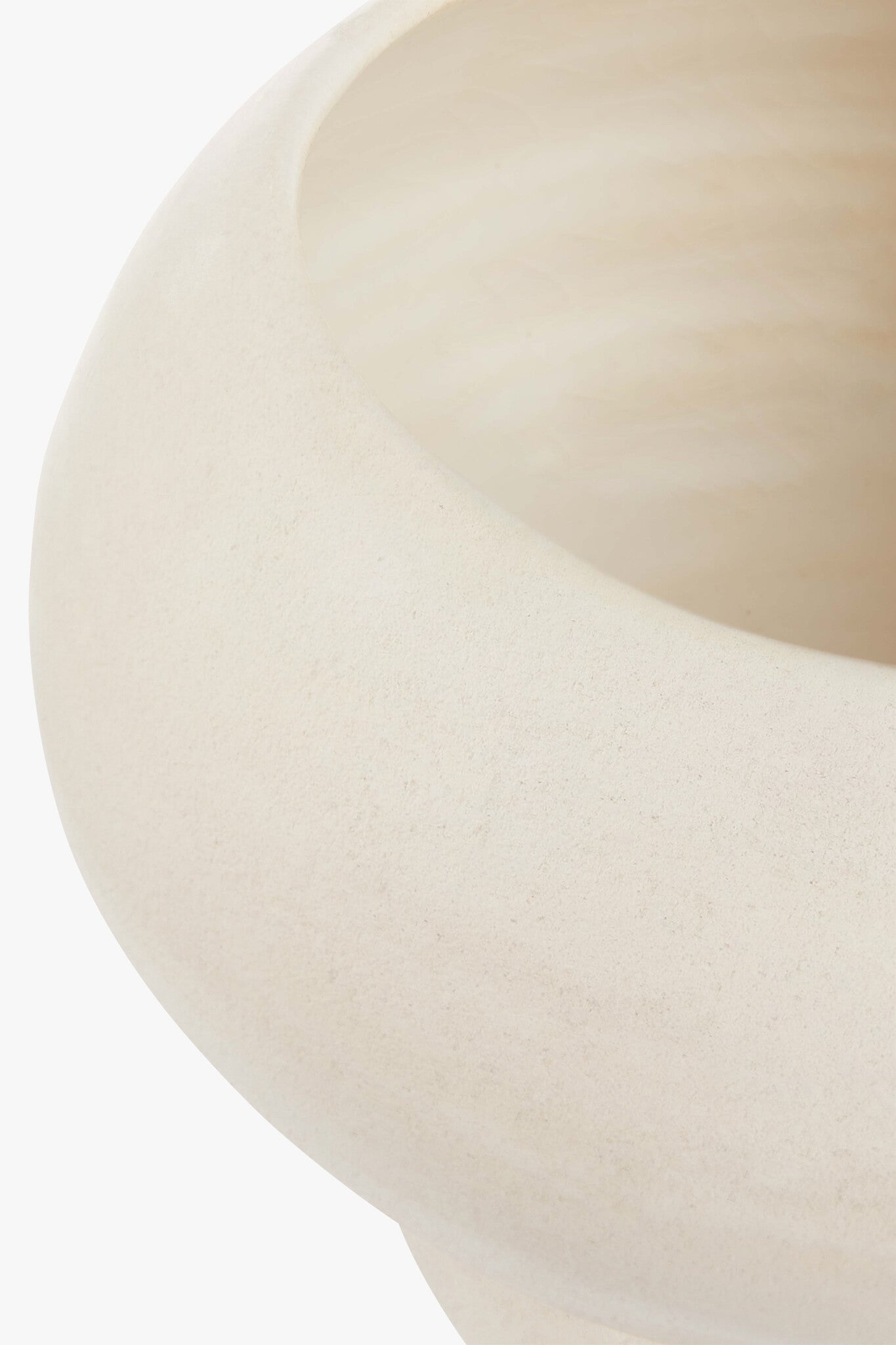 STUDIO FEMME HAND MADE ORGANIC SHAPED EARTHENWARE VASE LEYA