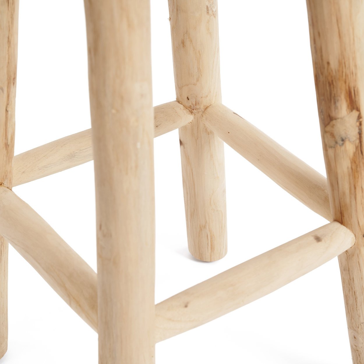 BAZAR BIZAR RAFFIA BAR STOOL