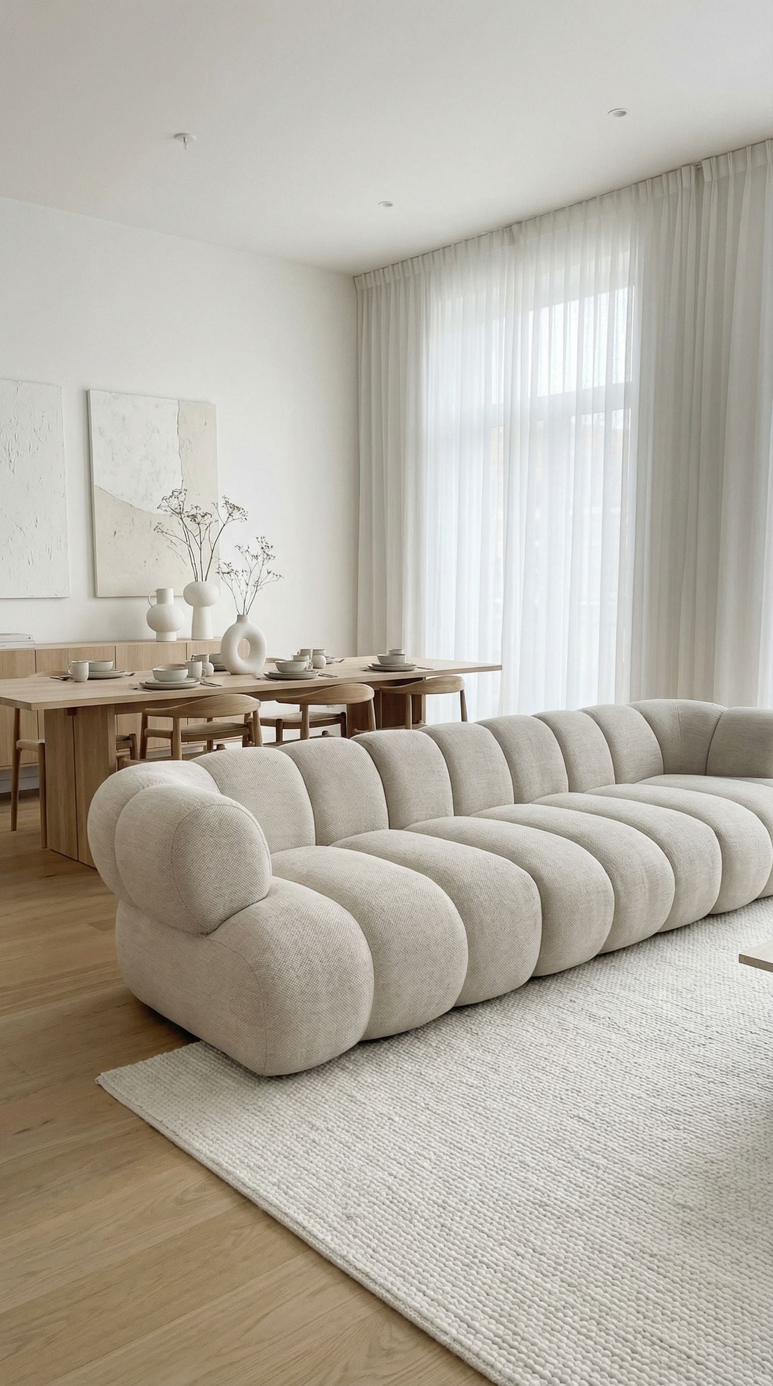 Soren Four-Seater Sofa – Beige