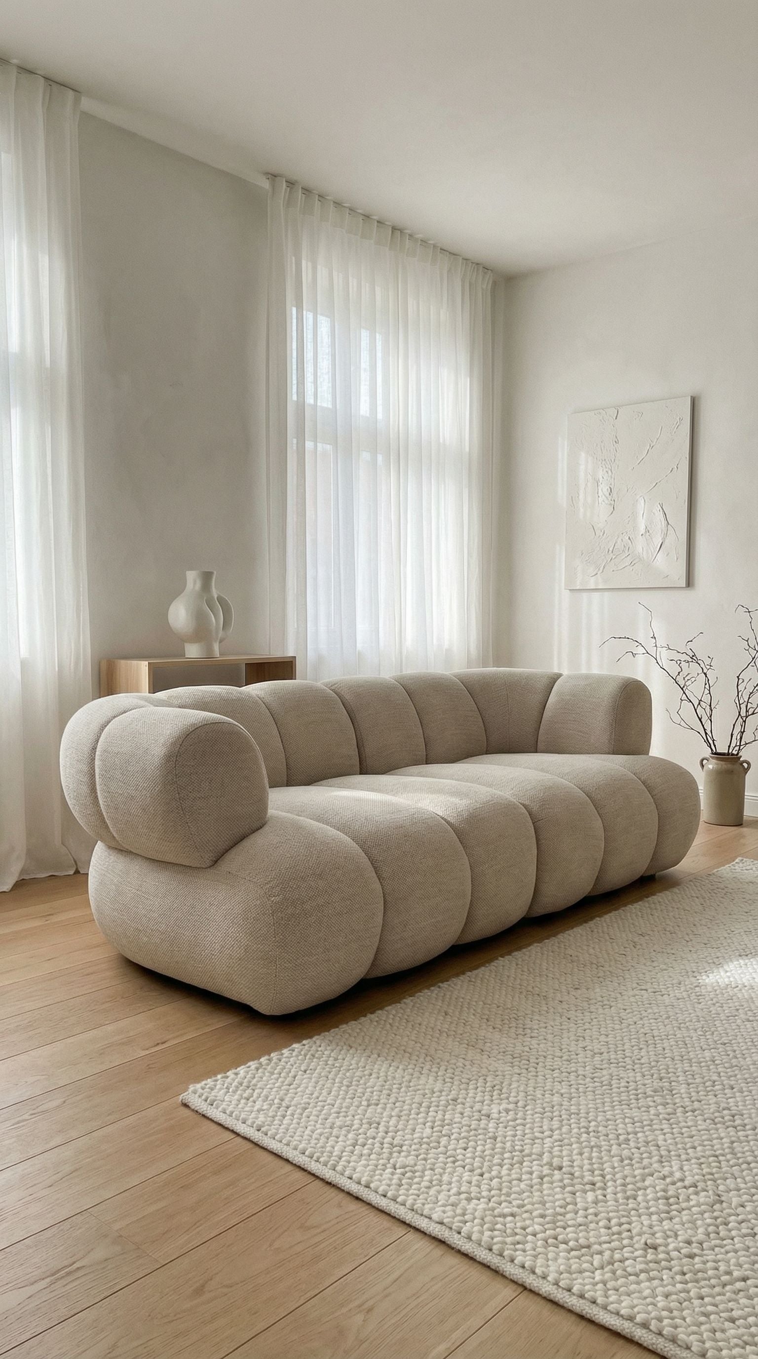 Soren Two-Seater Sofa – Beige