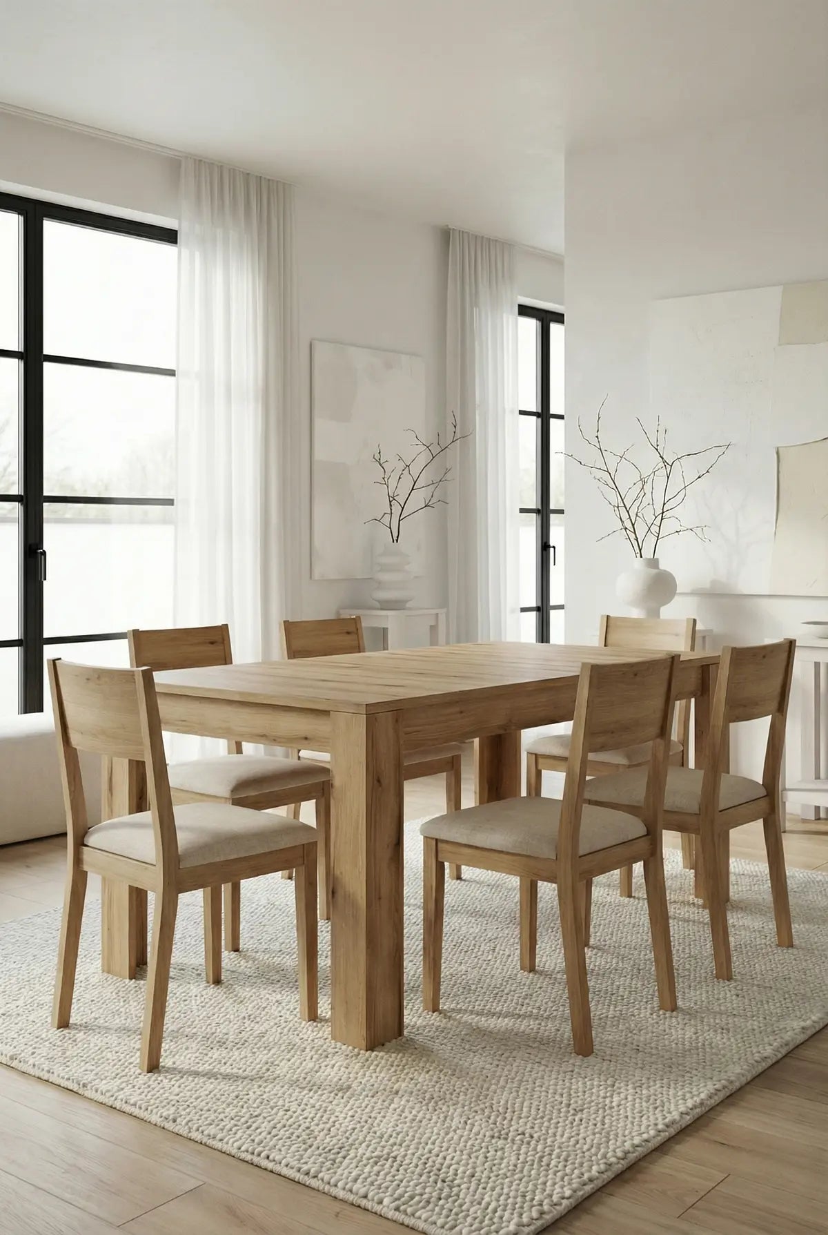 Luni Extendable Dining Table – Oak