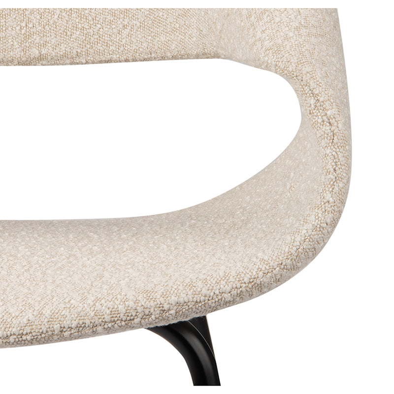 Valla Dining Armchair – White Pearl (Set of 2)