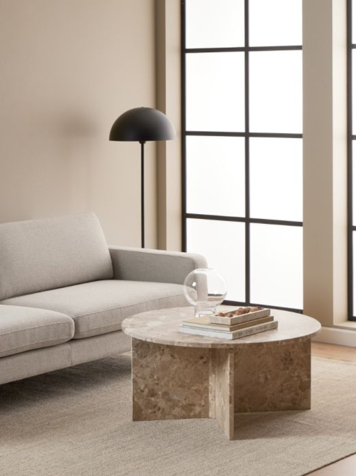 Nordica Marble Round Coffee Table