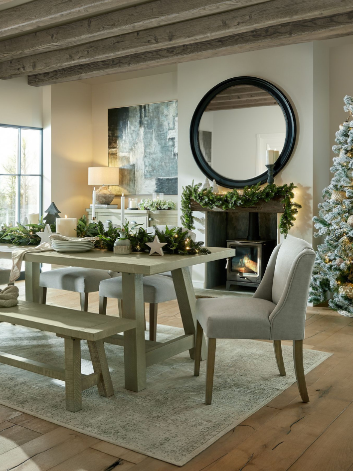 Compton Grey Dining Chair