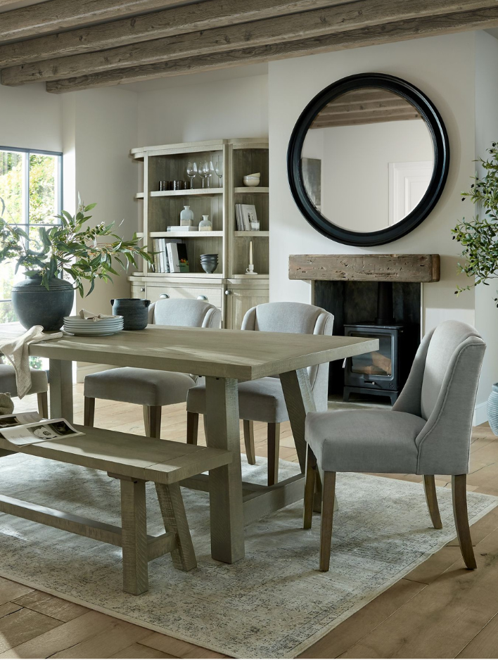 Compton Grey Dining Chair