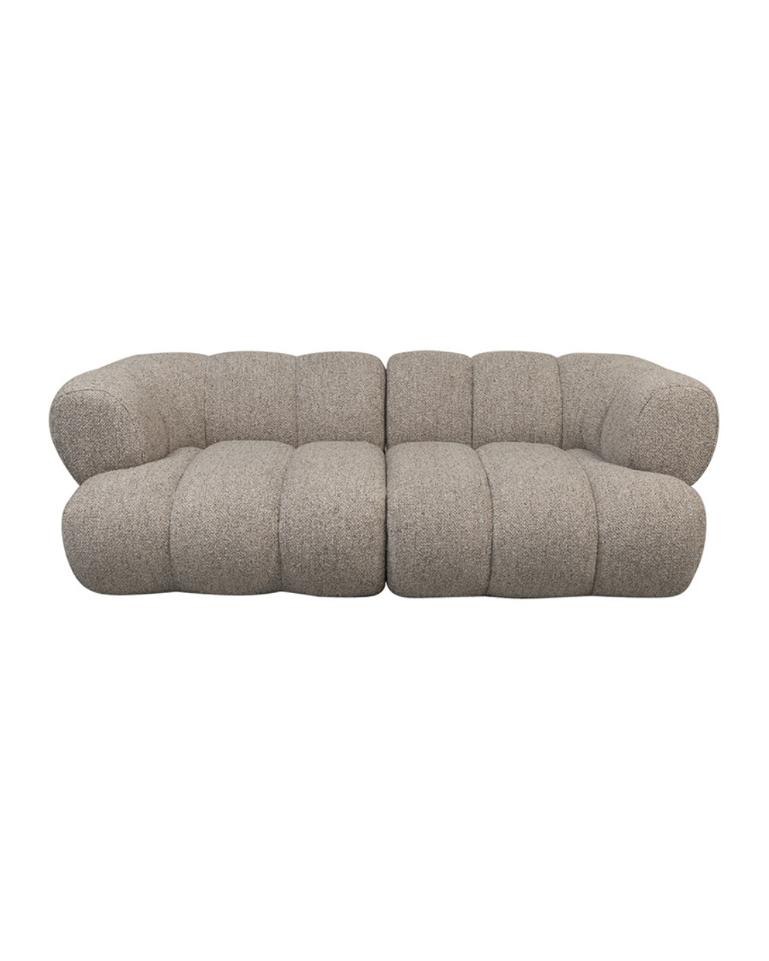 Soren Two-Seater Sofa – Sand Bouclé