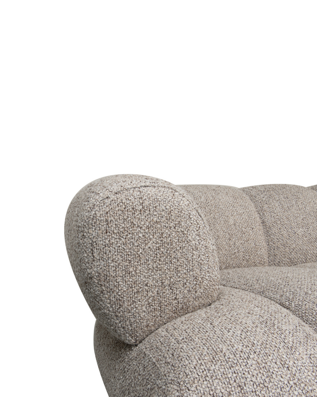 Soren Two-Seater Sofa – Sand Bouclé