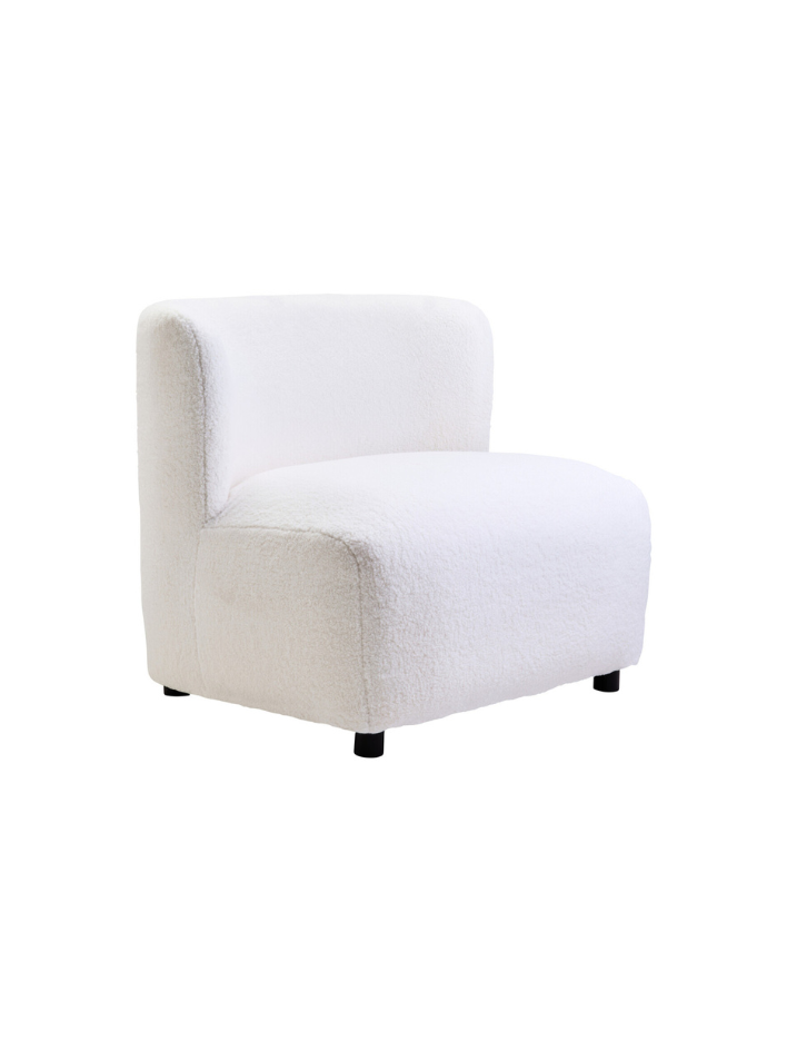 Nordic Curve Armless Lounge Chair