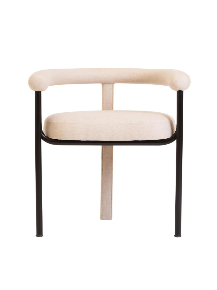 Vera Linen-Texture Dining Chair