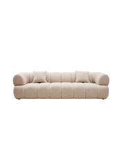 Isola Curved Three-Seater Sofa