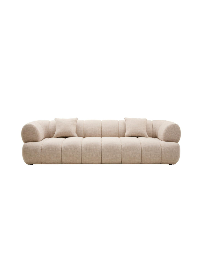 Isola Curved Three-Seater Sofa