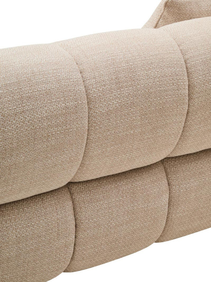 Isola Curved Three-Seater Sofa