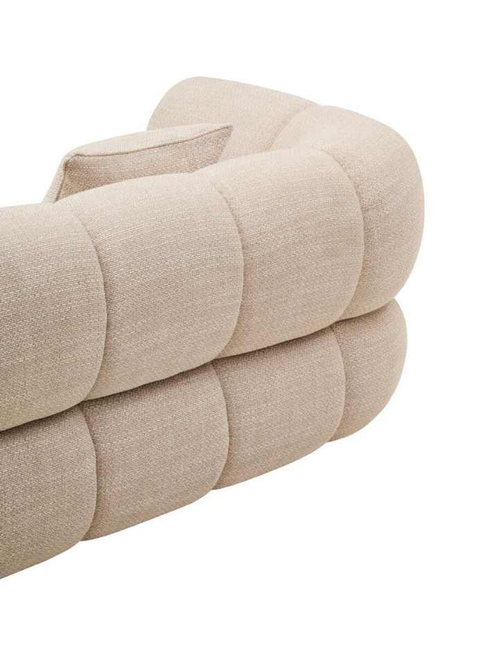 Isola Curved Three-Seater Sofa