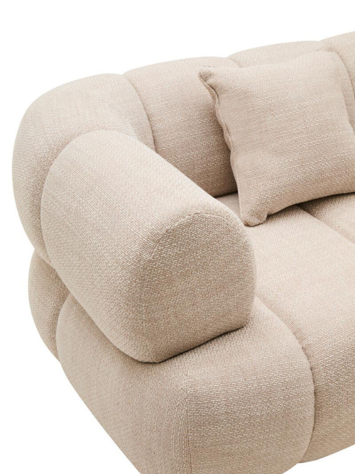 Isola Curved Three-Seater Sofa