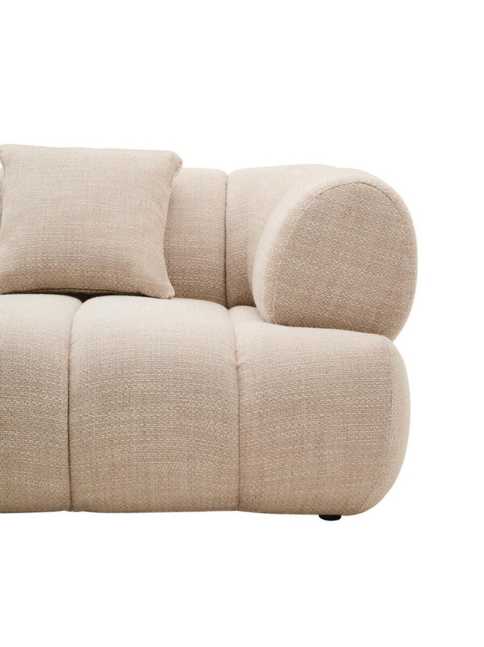 Isola Curved Three-Seater Sofa