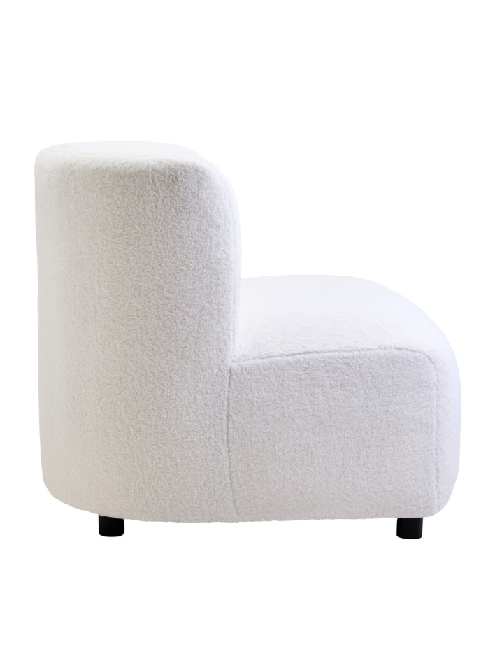 Nordic Curve Armless Lounge Chair