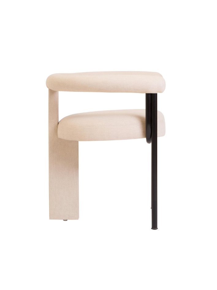 Vera Linen-Texture Dining Chair
