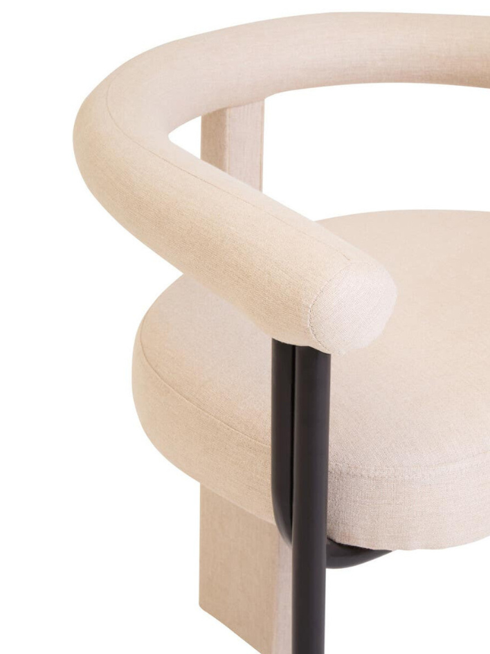 Vera Linen-Texture Dining Chair