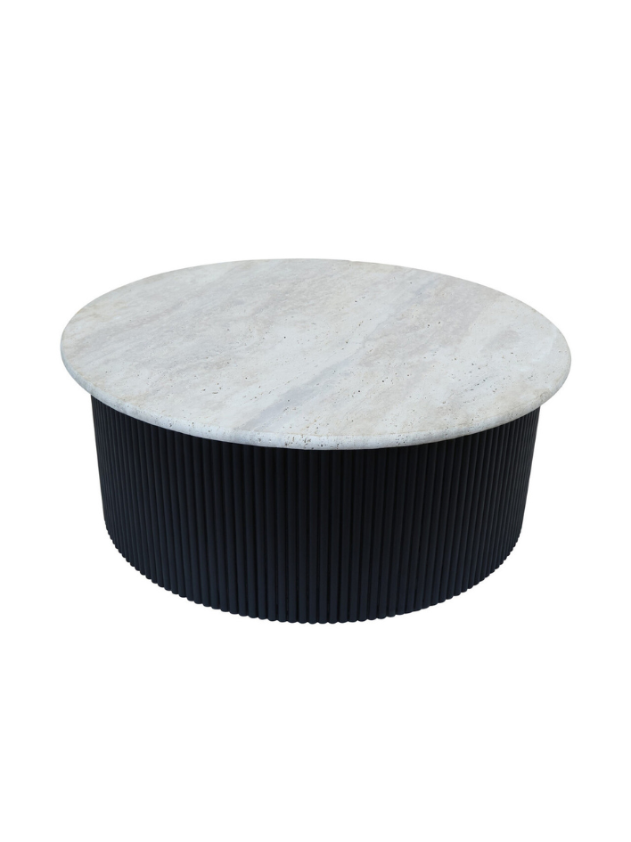 Alba Travertine Coffee Table