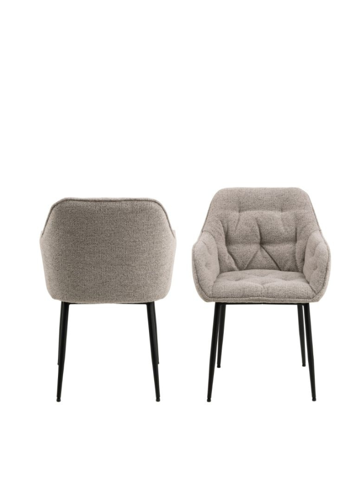 Luna Set Of 2 Arm-Dining Chairs