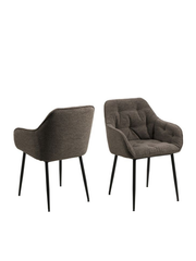 Luna Set Of 2 Arm-Dining Chair