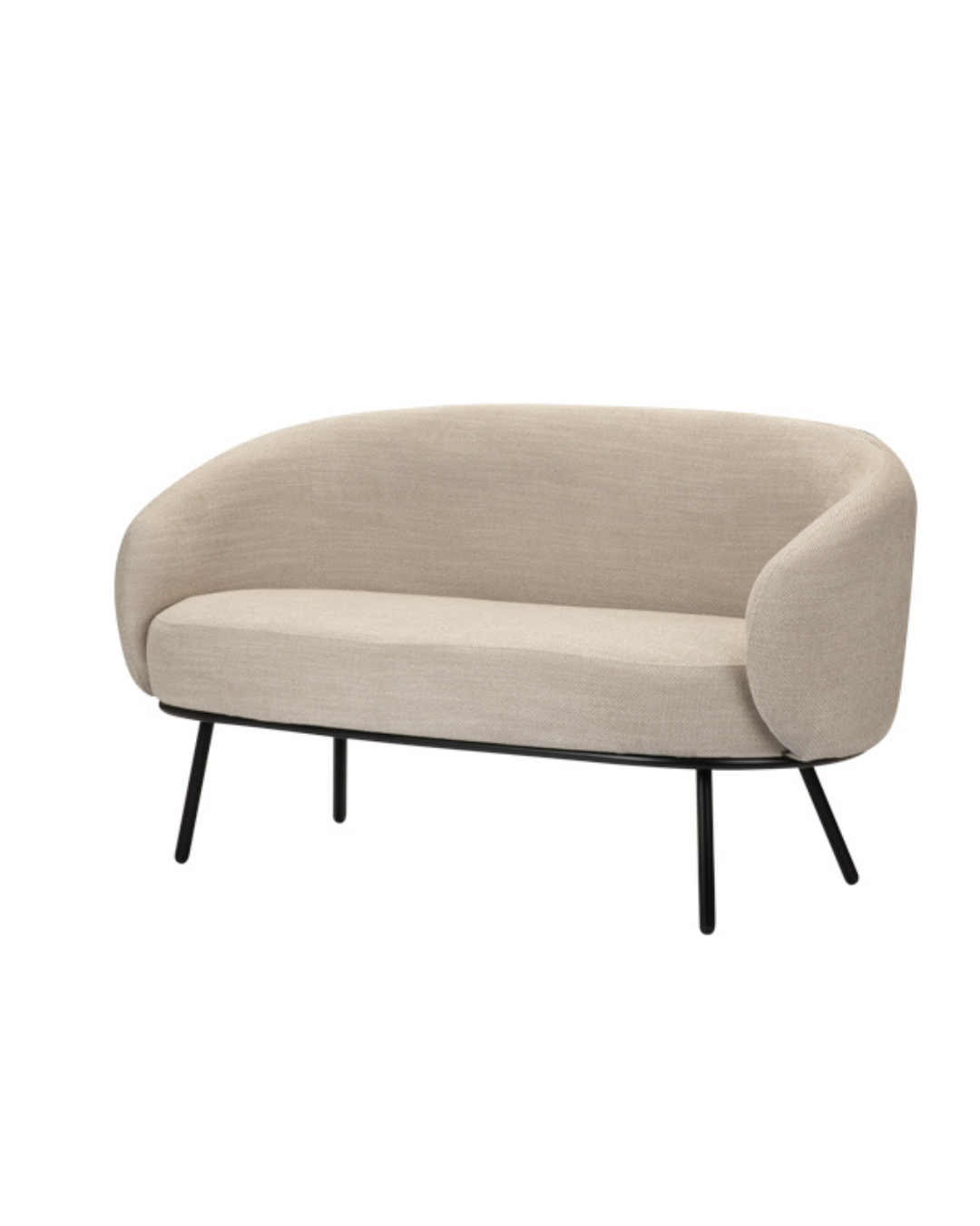 Kalle Two-Seater Sofa – Beige