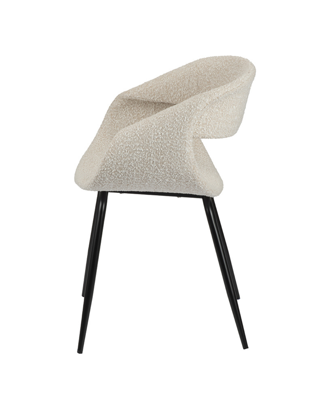 Valla Dining Armchair – White Pearl (Set of 2)