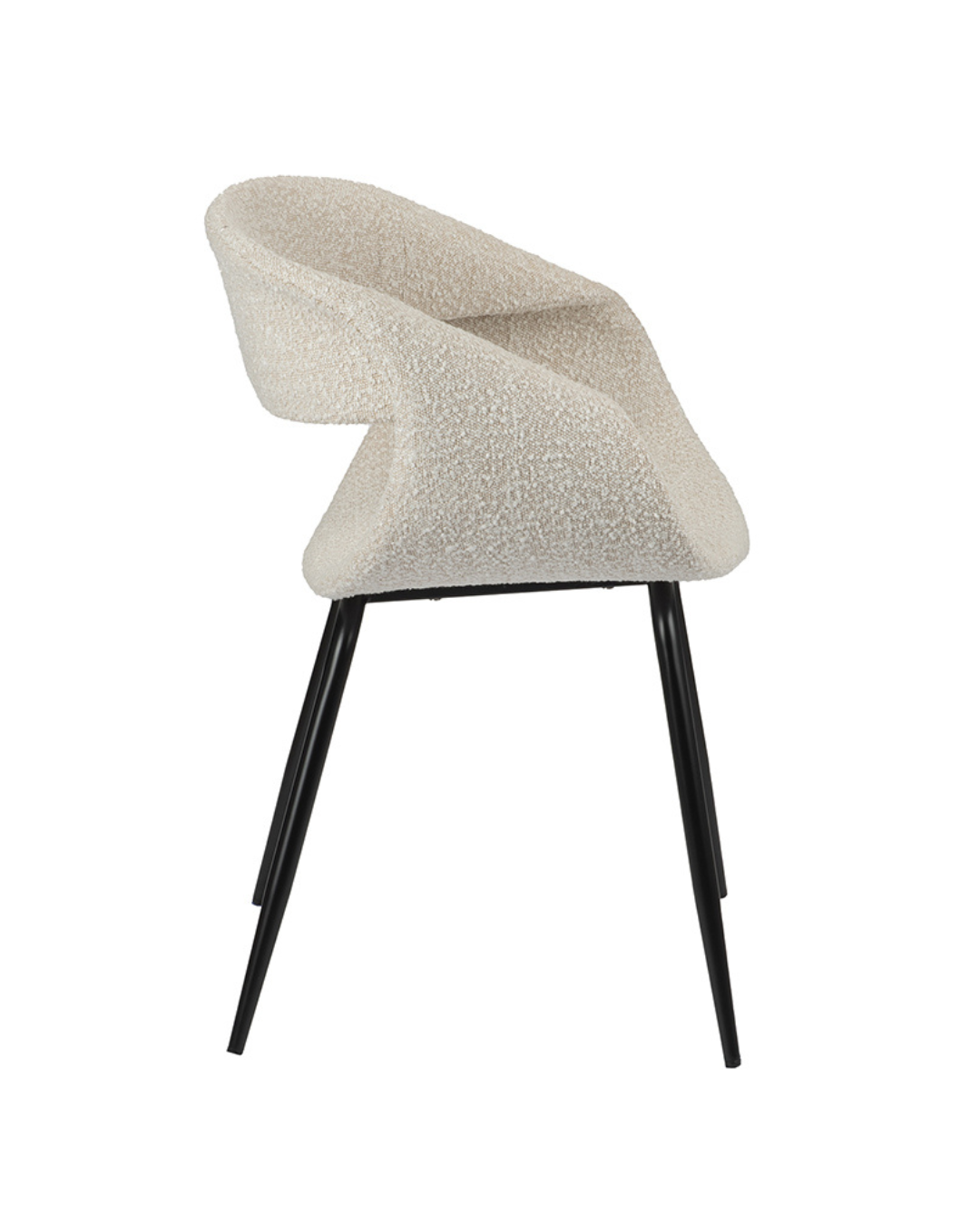 Valla Dining Armchair – White Pearl (Set of 2)