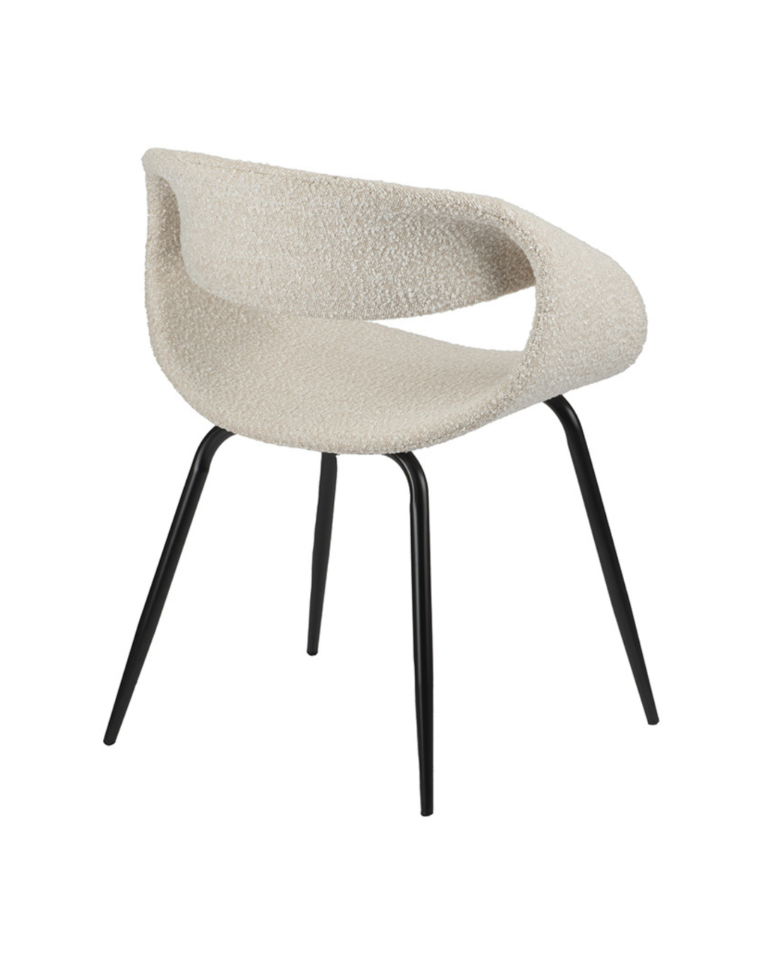 Valla Dining Armchair – White Pearl (Set of 2)