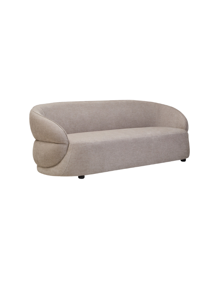Lina Curve Three-Seater Sofa