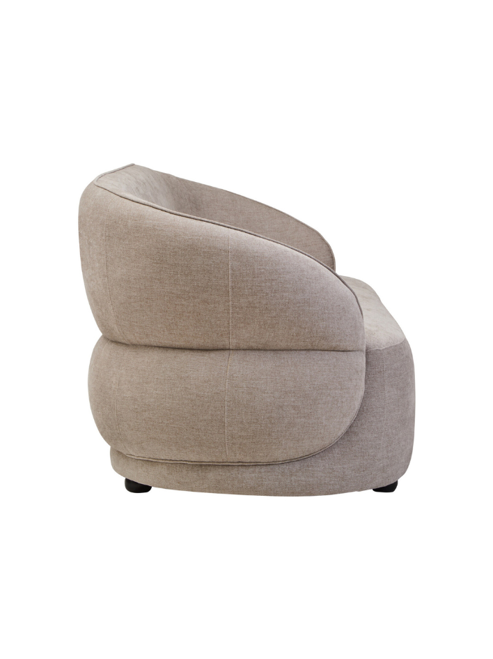 Lina Curve Three-Seater Sofa