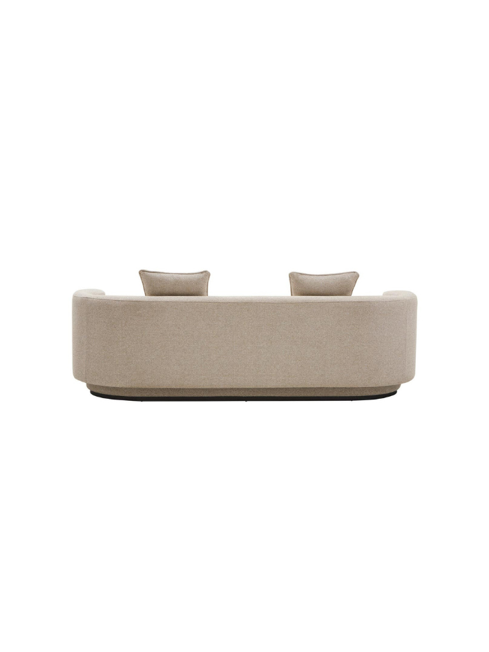 Arlo Linen-Curve Three-Seater Sofa