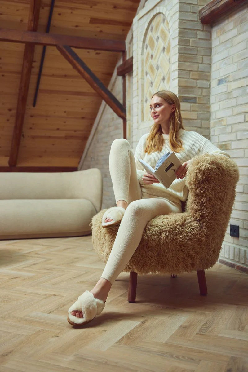 EMIL LOUNGE CHAIR, LONG WOOL