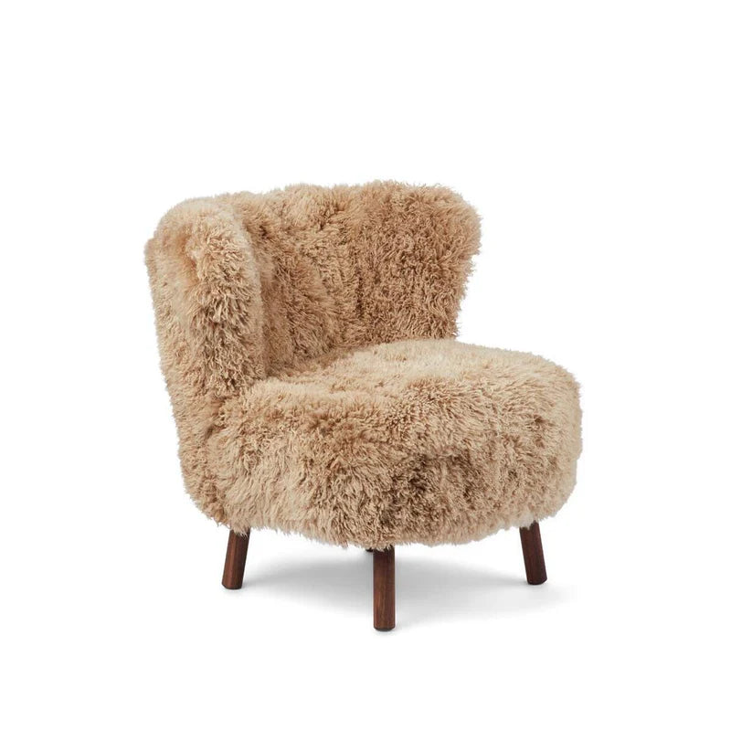 NATURES COLLECTION EMIL LOUNGE CHAIR, LONG WOOL