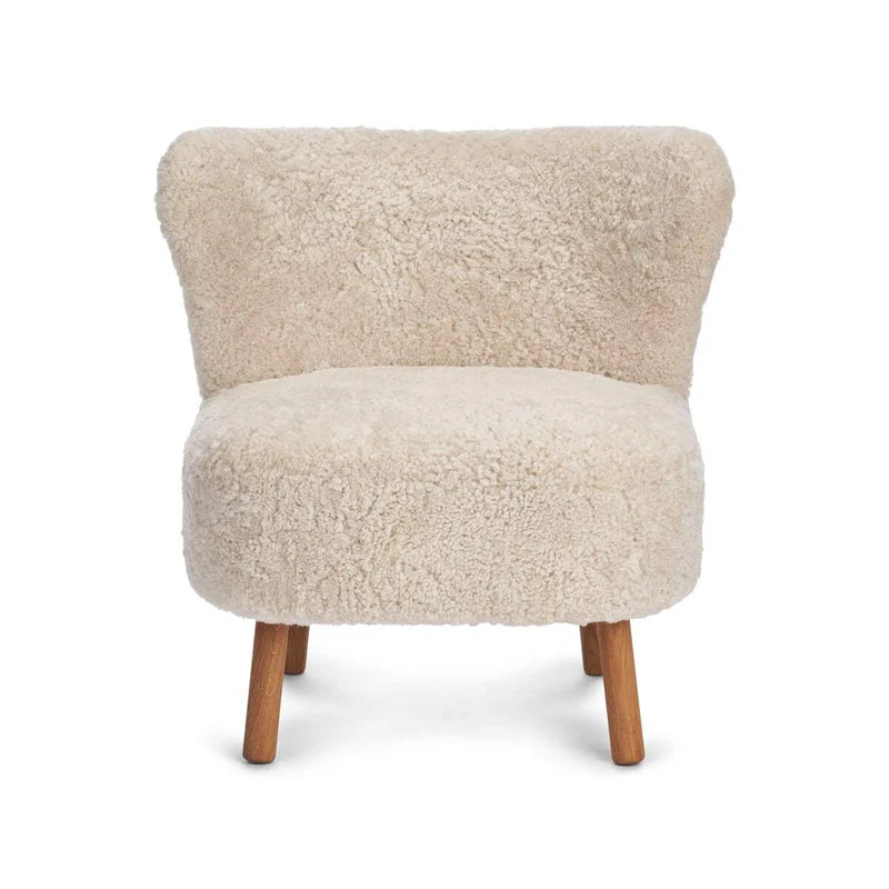 NATURES COLLECTION EMIL LOUNGE CHAIR | SHORT WOOL