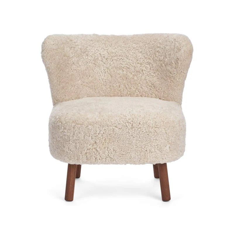 NATURES COLLECTION EMIL LOUNGE CHAIR | SHORT WOOL
