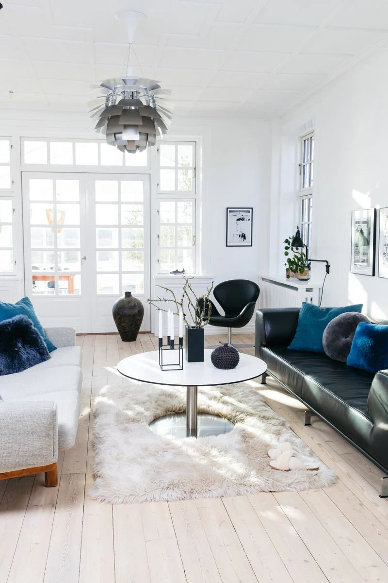 LONG WOOL SHEEPSKIN RUG