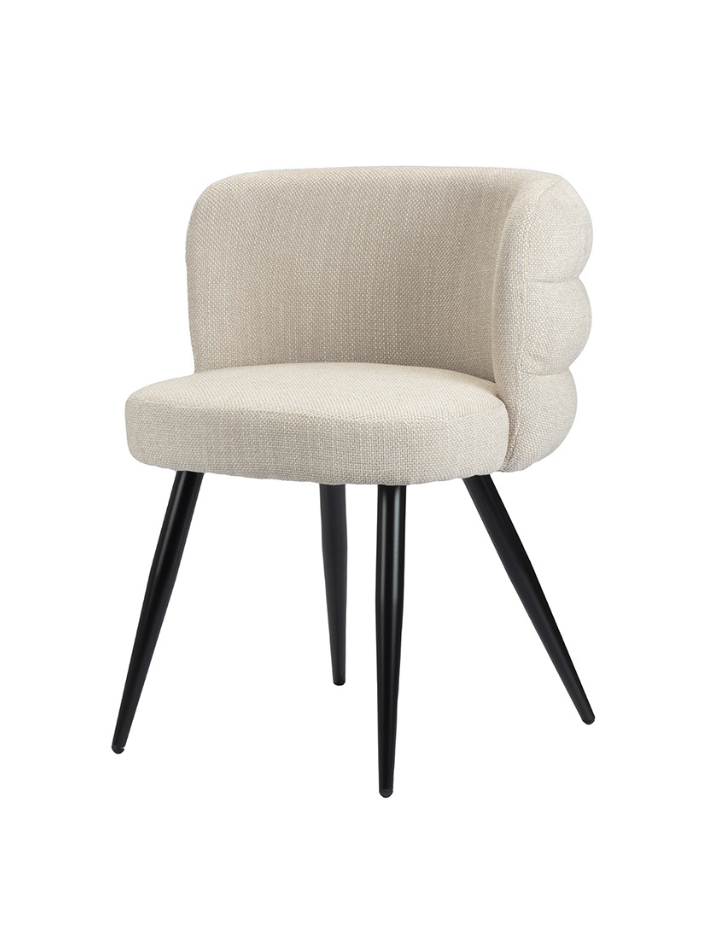 Vera Dining Chair – Beige (Set of 2)