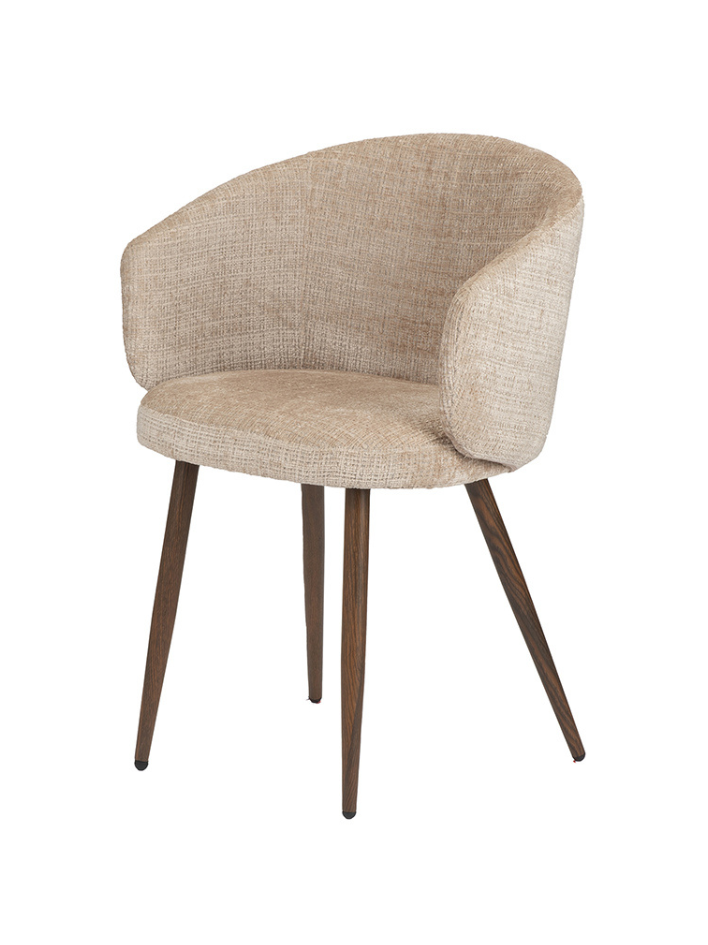 Aure Dining Chair – Cream (Set of 2)