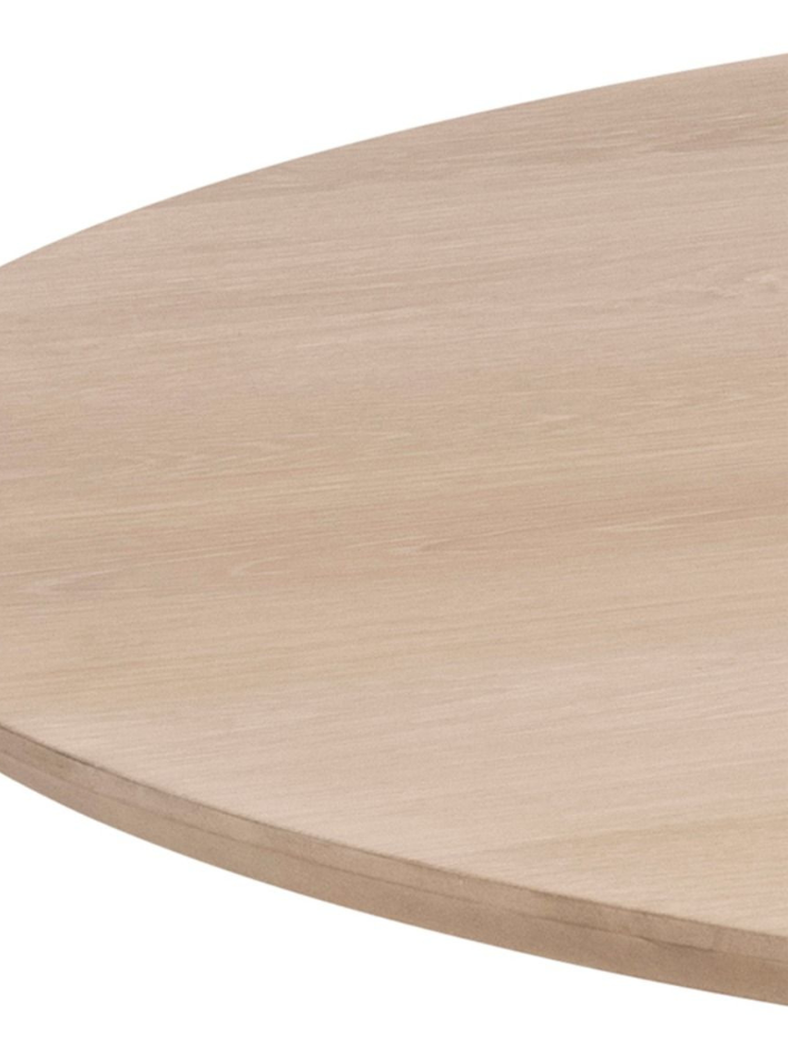 Elden Round Dining Table - White Oak