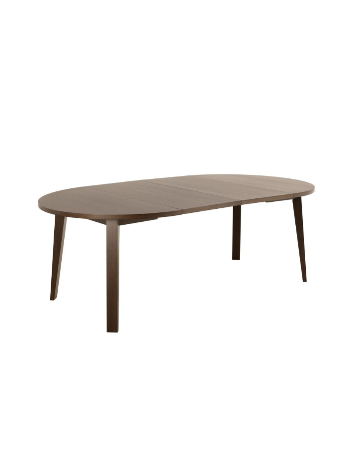 Sten Round Extendable Dining Table – Smoked Oak