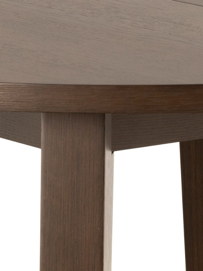 Sten Round Extendable Dining Table – Smoked Oak