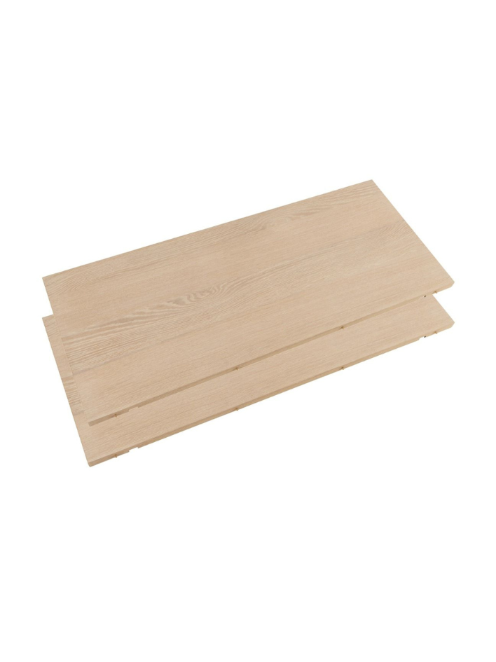 Sten Round Extendable Dining Table – White Oak