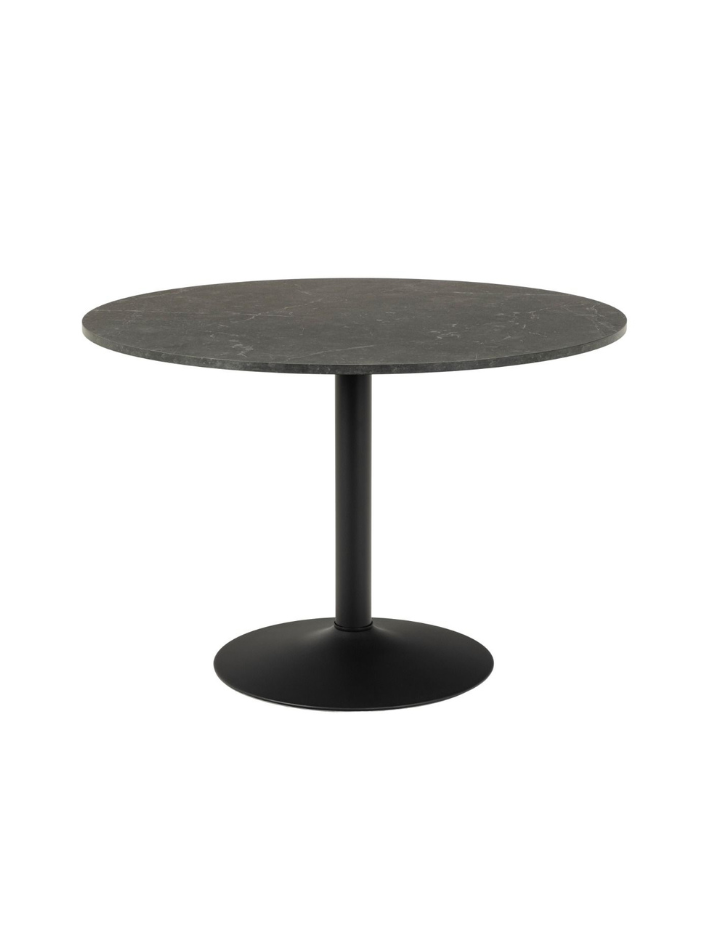 Vero Round Dining Table – Black