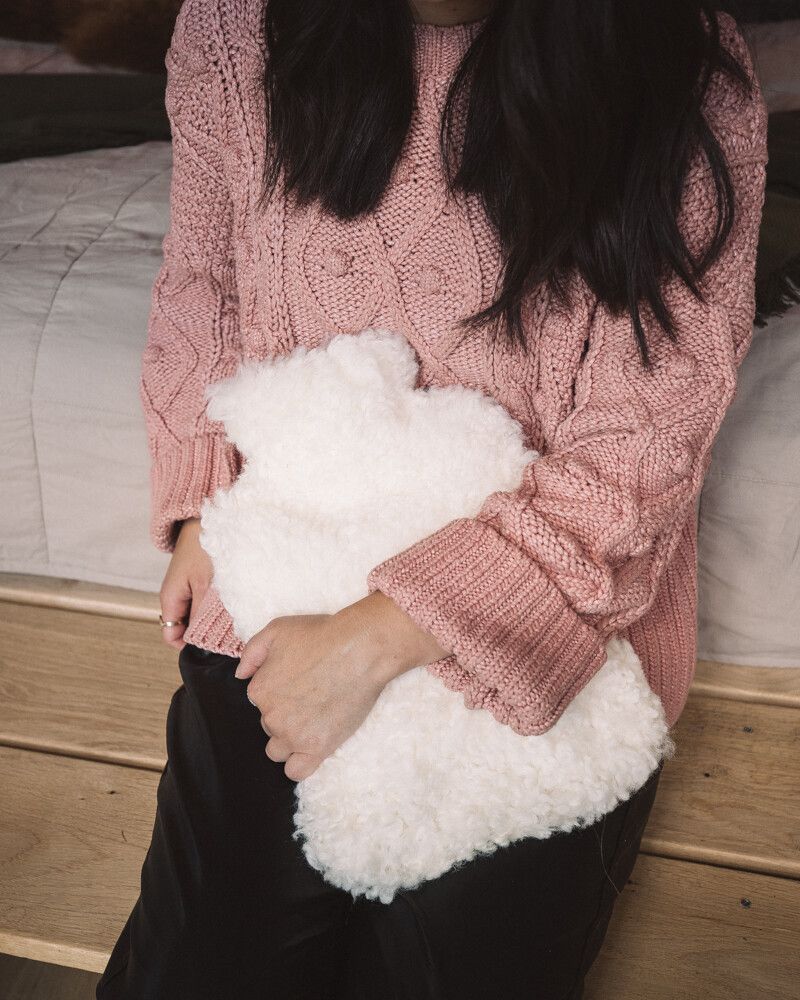 SHEEPSKIN HOTWATER BOTTLE