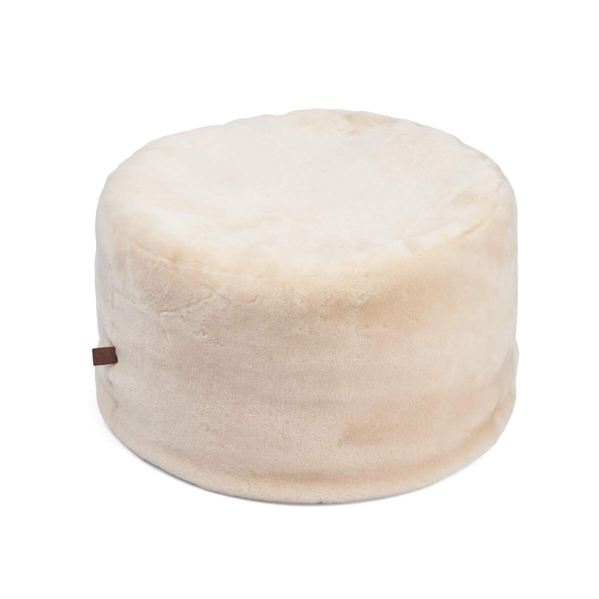 ROUND MOCCASIN POUF