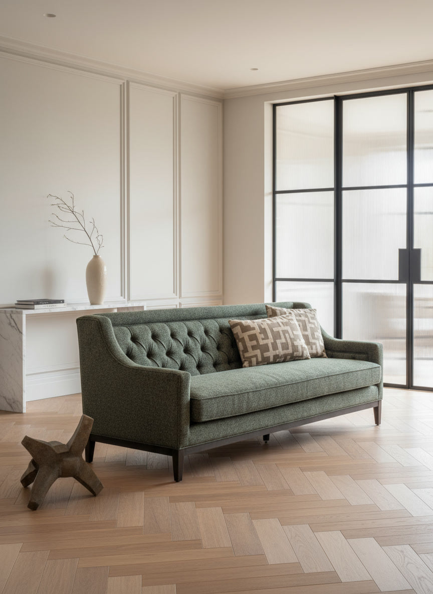 Aurelius Buttoned Sofa