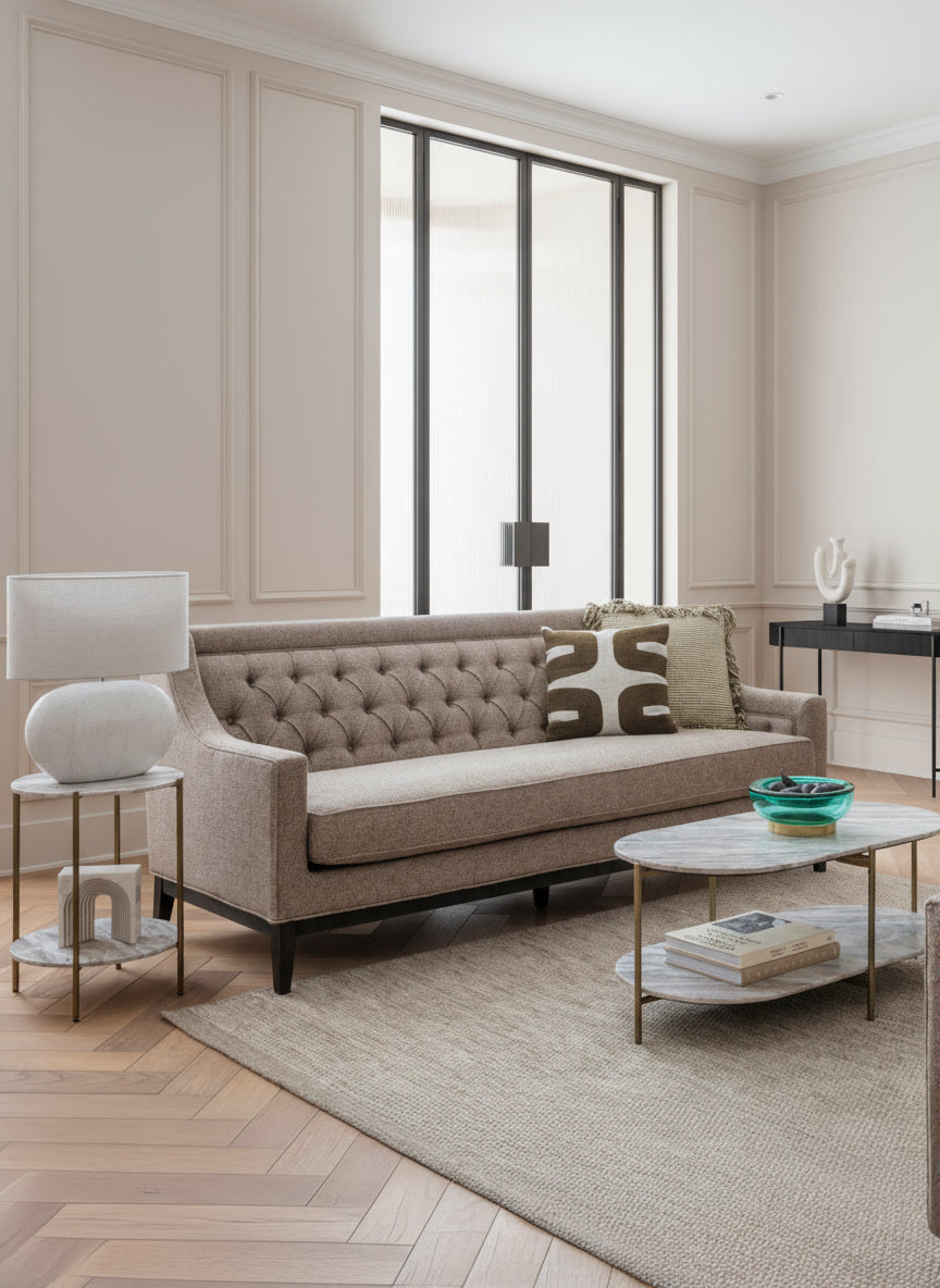 Aurelius Buttoned Sofa